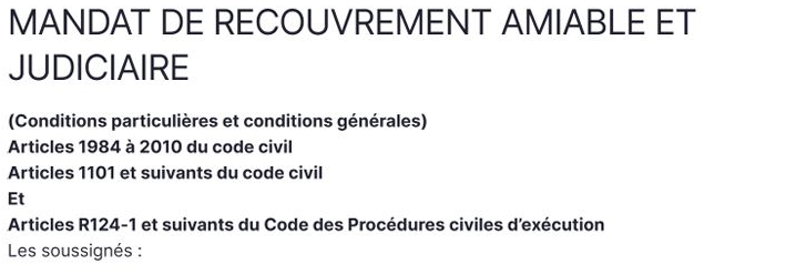 Mandat_recouvrement